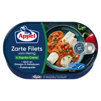 Appel Herring Fillets in Creamy Bell Pepper Sauce 10/7.05oz