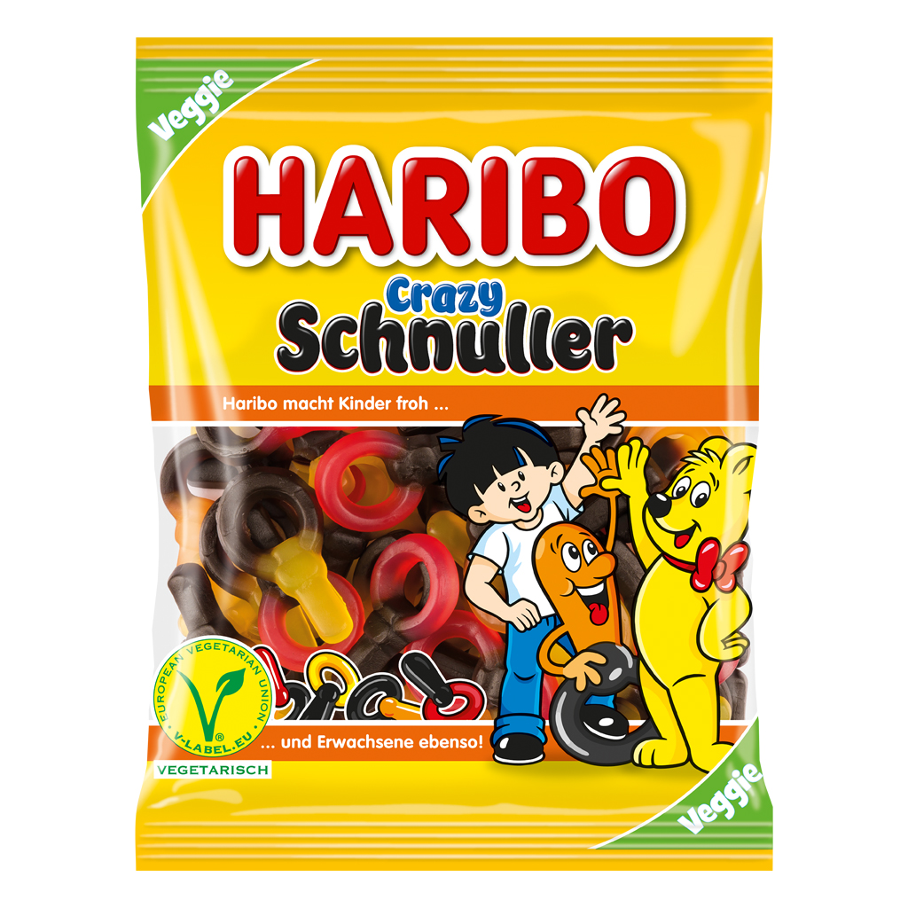 Haribo – Germany – Crazy Pacifiers 16/6.17oz
