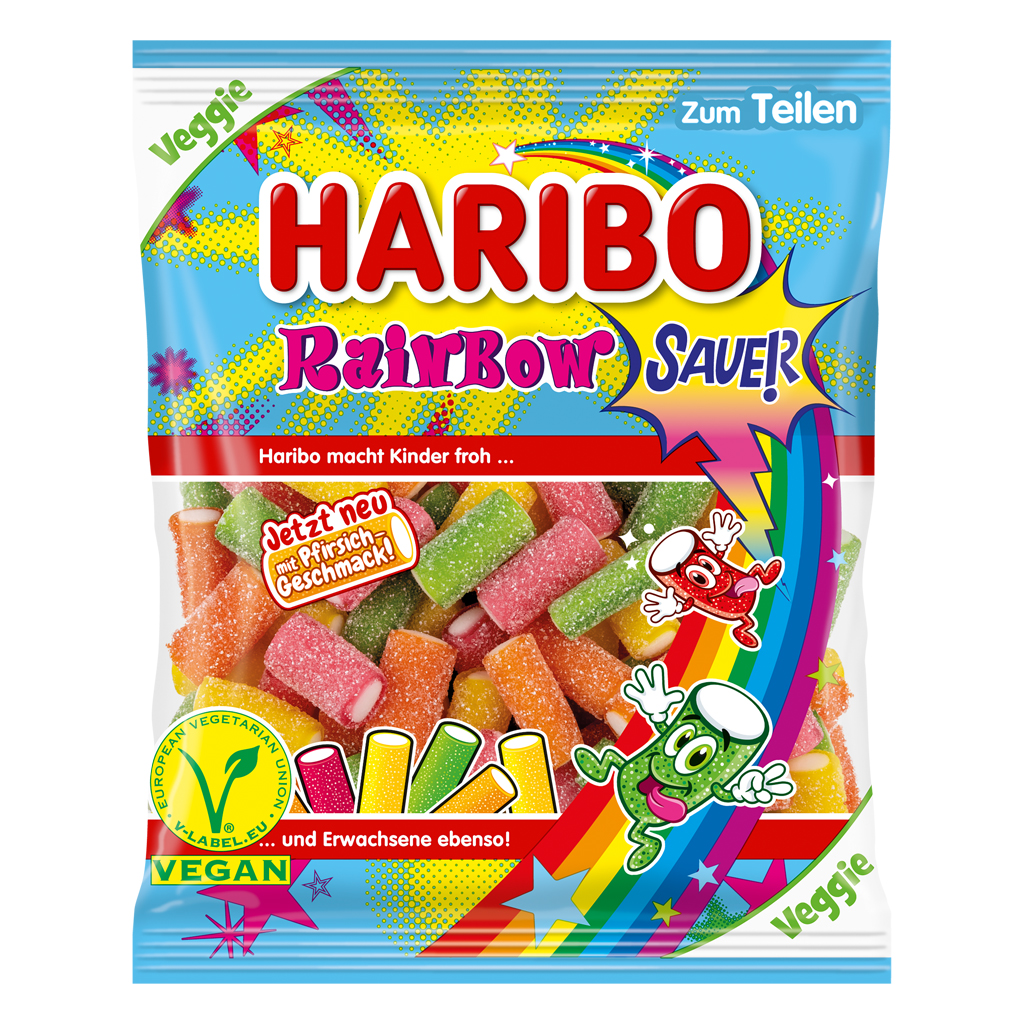 Haribo – Germany – Rainbow Fizz 22/5.64oz