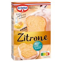 Dr. Oetker Lemon Pound Cake Mix 8/18.5oz