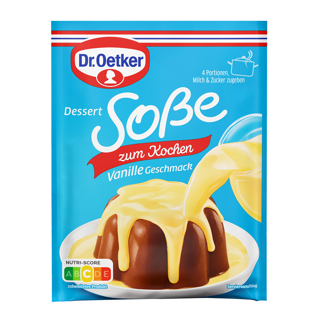 Dr. Oetker Dessert Sauce for Cooking, Vanilla Flavor, 3-Pack 15/1.80oz