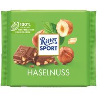 Ritter Chocolate With Hazelnut Pieces 12/3.5oz