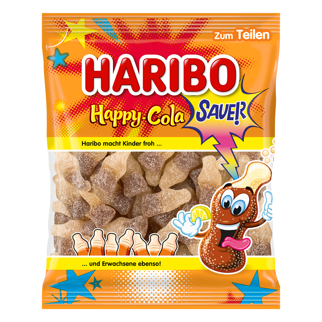 Haribo – Germany – Happy Cola Fizz 18/6.17oz