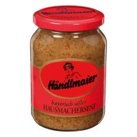 Haendlmaier Bavarian Sweet Mustard Glass Jar 12/13.4oz