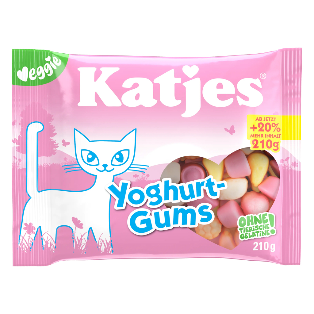 Katjes Yoghurt Gums 20/7.41oz - Image 2