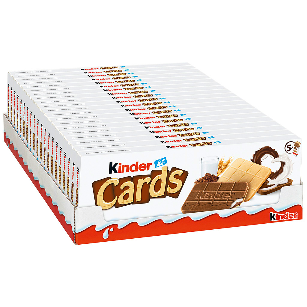 Ferrero Kinder Cards 20/4.52oz