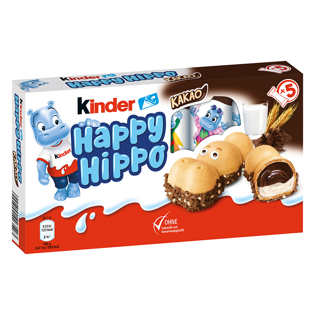 Ferrero Kinder Happy Hippo Cacao 10/3.65oz - Image 2