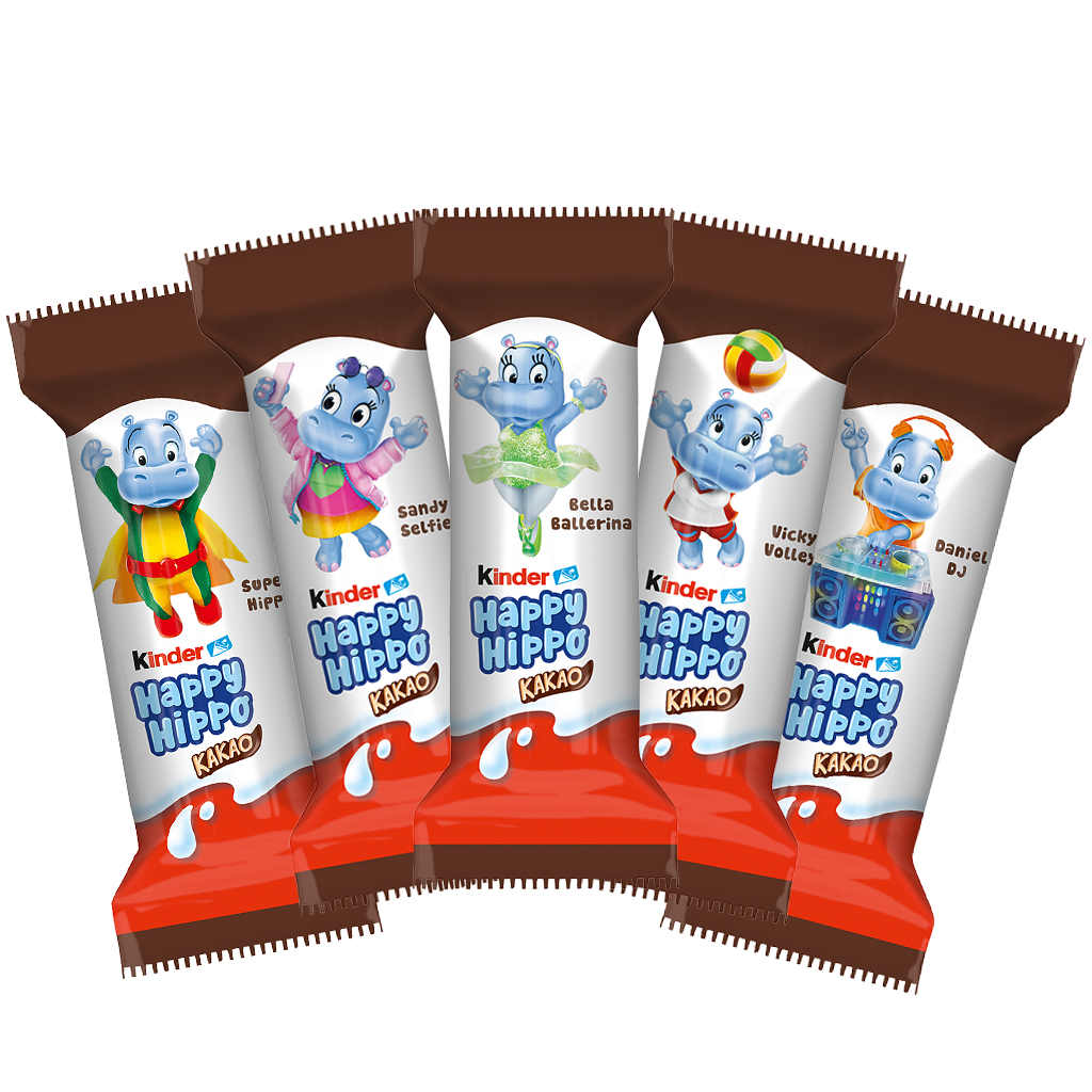 Ferrero Kinder Happy Hippo Cacao 10/3.65oz - Image 3