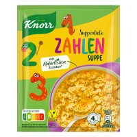 Knorr Suppenliebe Numbers Noodles 13/2.96oz