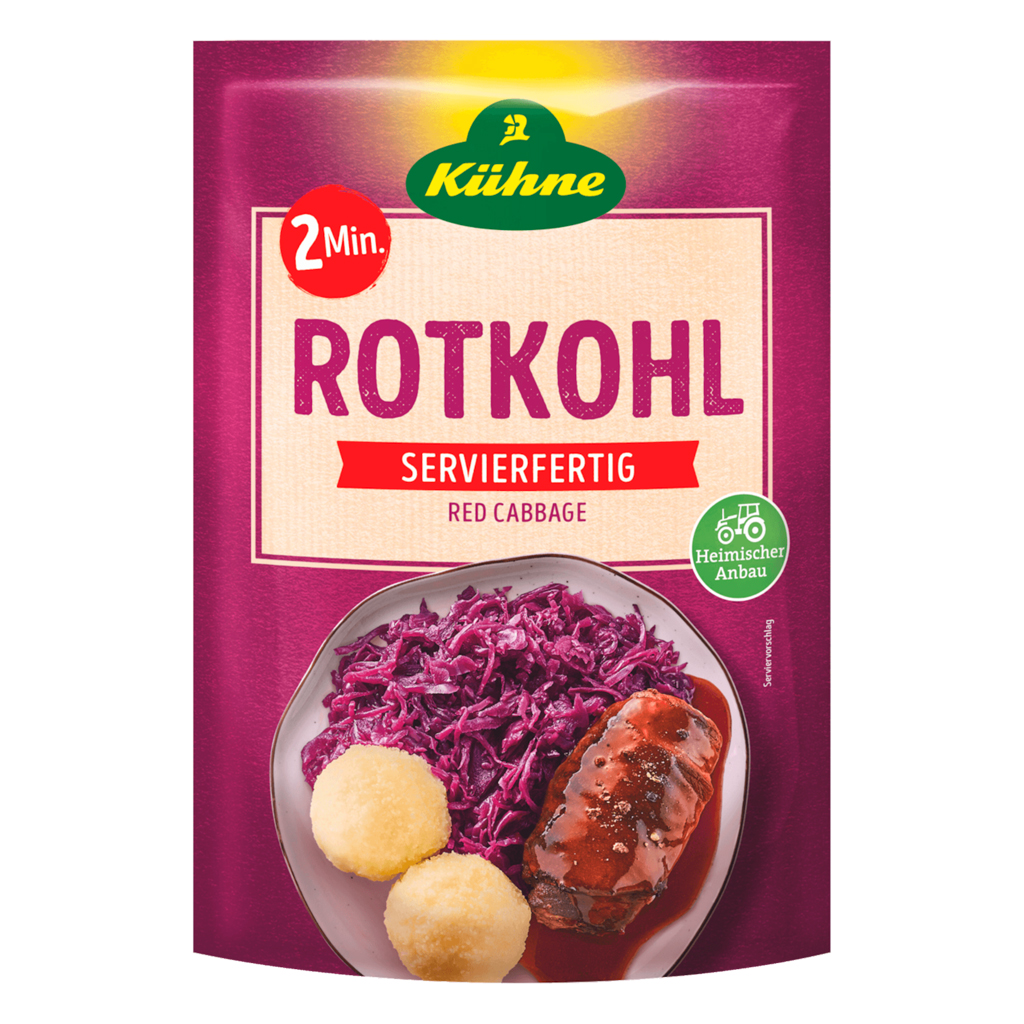 Kuehne Classic Red Cabbage Ready-to-Serve 10/14oz