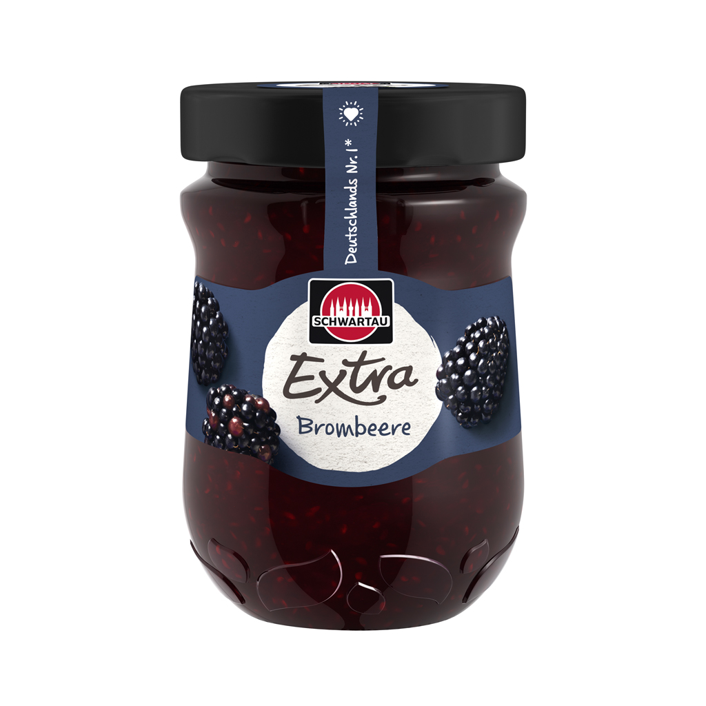 Schwartau Extra Blackberry Jam 8/12oz