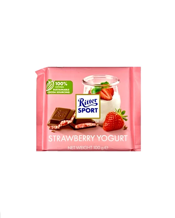 Ritter Strawberry Yoghurt Chocolate 12/3.5oz