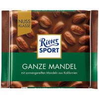 Ritter Chocolate With Whole Almonds 11/3.5oz