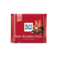 Ritter Rum Grape Nut Chocolate 12/3.5oz