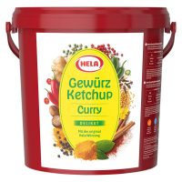 Hela Spice Ketchup Curry Mild 22lbs Pail