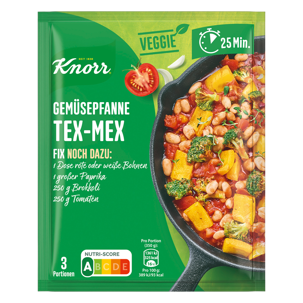 Knorr Seasoning Mix for Stir-Fried Vegetables Tex-Mex-Style 27/1.16oz