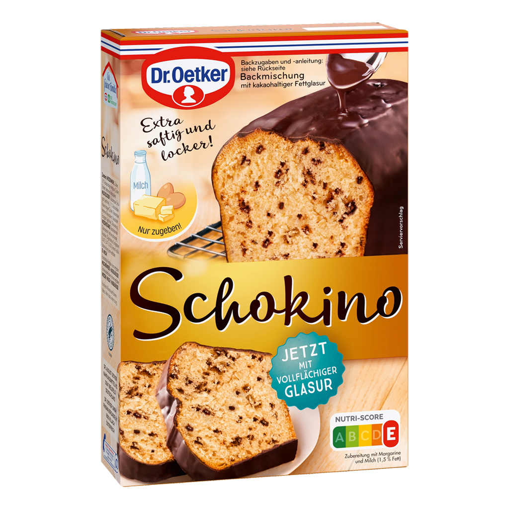 Dr. Oetker Schokino Pound Cake Mix 8/17.5oz