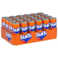 Fanta Orange Sleek Cans 24/0.33L