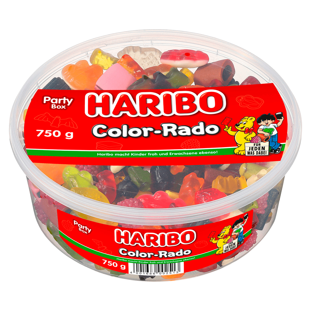 Haribo – Germany – Color-Rado Party Box 12/1.65lbs