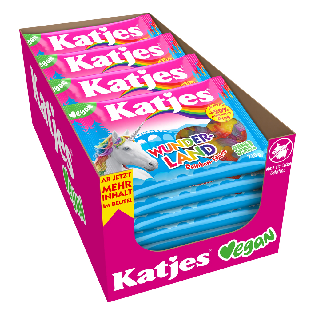 Katjes Wonderland Rainbow Edition 20/7.41oz