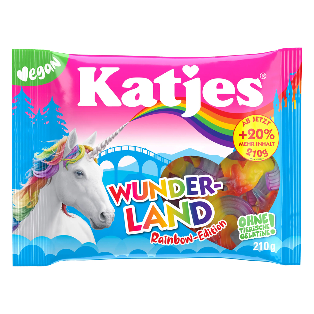 Katjes Wonderland Rainbow Edition 20/7.41oz - Image 2