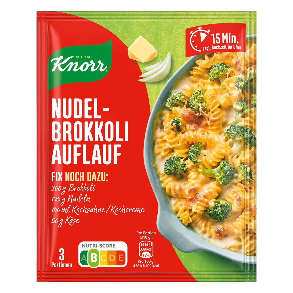 Knorr Seasoning Mix for Pasta-Broccoli Gratin 21/1.62oz