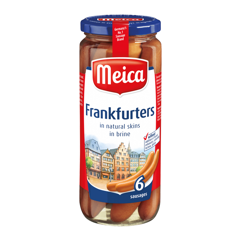 Meica German-Style Frankfurter Sausages 12/6.35oz