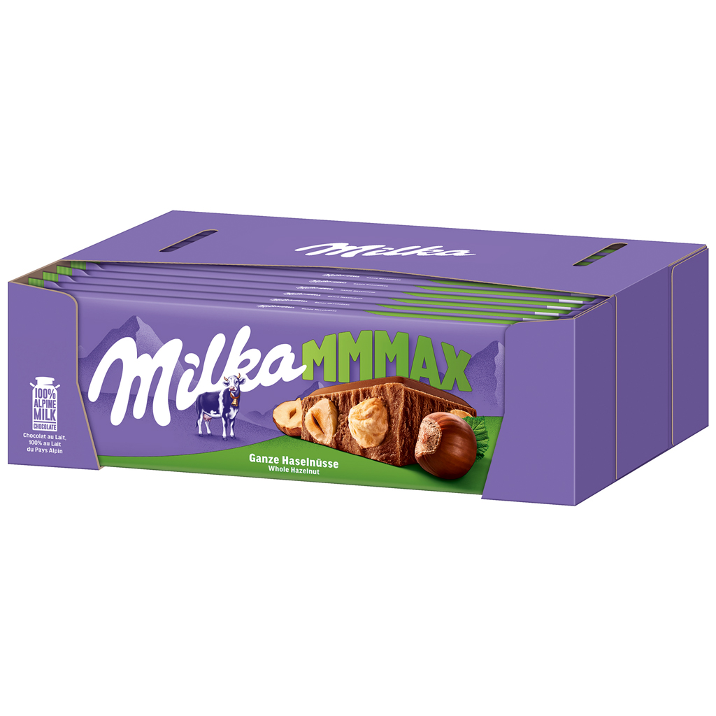 Milka Mmmax Whole Hazelnuts 14/8.82oz