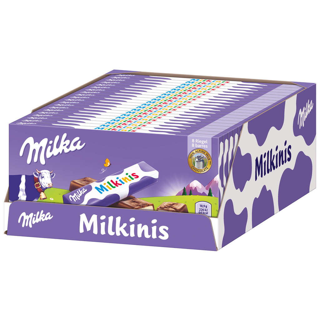 Milka Milkinis Chocolate Bars 20/3.09oz