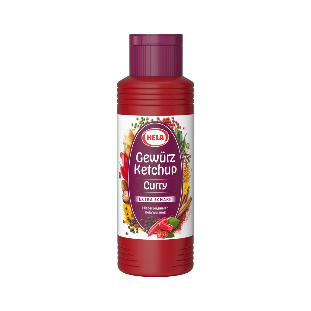 Hela Spice Ketchup Curry Extra Hot 6/10fl.oz