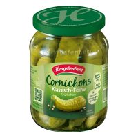 Hengstenberg Cornichons Classic Cocktail Gherkins Jar 12/12.5oz