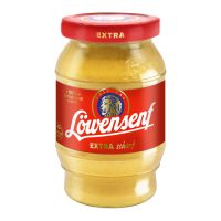 Loewensenf Extra Hot Mustard Jar 12/8.45oz