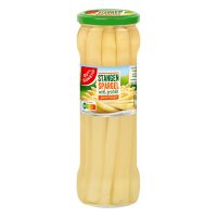 Gut & Guenstig White Peeled Asparagus Jar 12/13.1oz