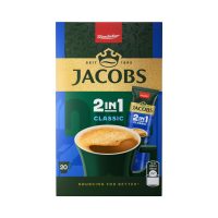 Jacobs 2 in 1 Classic Instant Coffee Sticks 6/8.75oz