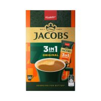 Jacobs 3 in 1 Original Instant Coffee Sticks 6/8.89oz