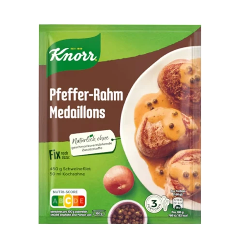 Knorr Seasoning Mix for Pork Fillets in Creamy Pepper Sauce 24/1.23oz