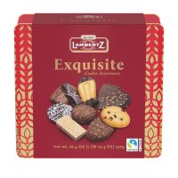 Lambertz „Exquisite“ Cookie Assortment Red Tin 5/26.4oz