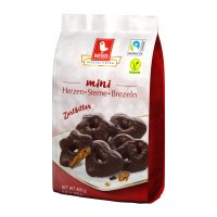 Weiss Dark Chocolate Gingerbread Minis (Hearts, Stars, Pretzels) 20/14.1oz