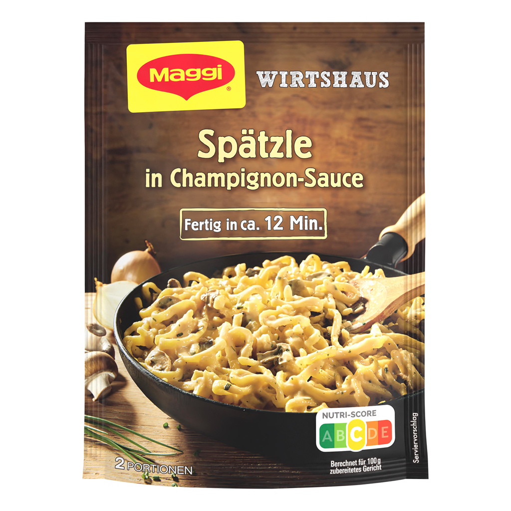 Maggi Wirtshaus Spaetzle in Mushroom Sauce 11/4.34oz