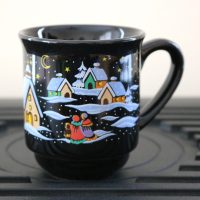 Ceramic Mulled Wine Mug „Black“ Case of 36