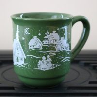 Ceramic Mulled Wine Mug „Green“ Case of 36
