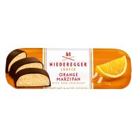 Niederegger Dark Chocolate Covered Marzipan Loaf „Orange“ 15/4.41oz