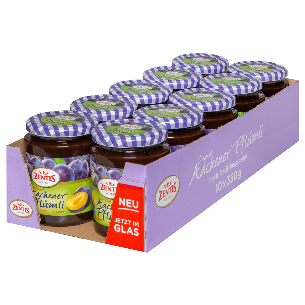 Zentis Original Aachener Pfluemli Plum Butter Jar 10/12.3oz