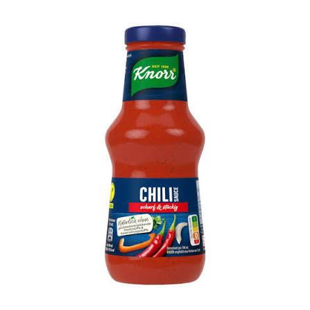 Knorr Chili Sauce Glass Bottle 6/8.45fl.oz