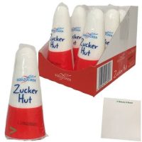 Zucker Hut Sugar Cones 6/8.8oz