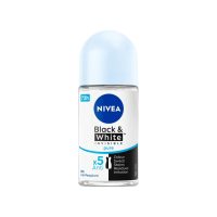 Nivea Roll-On Deodorant Black & White Invisible Pure 6/1.69oz