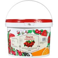 Önos Swedish Lingonsylt Lingonberry Jam 11lbs Pail
