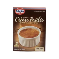 Dr. Oetker Classic Creme Brulee Dessert 12/3.7oz