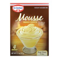 Dr. Oetker French Vanilla Mousse 12/2.7oz