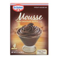 Dr. Oetker Dark Chocolate Truffle Mousse 12/3.1oz